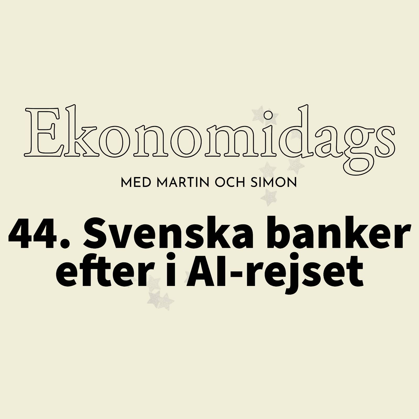 image from 44 - Svenska banker efter i AI-racet?